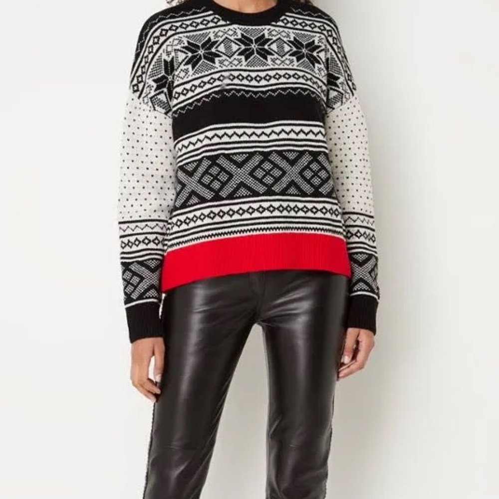 The Kooples
Nordic Jacquard Crewneck Sweater